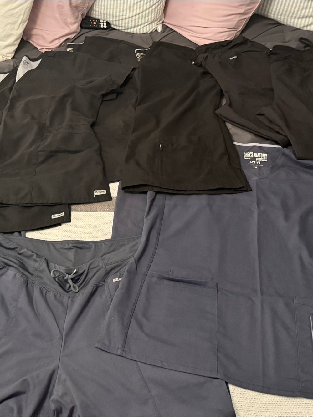 7+ Sets of 2XL Grey’s Anatomy by Barco- Women’s Scrubs Assorted colors